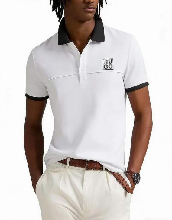Picture of Hugo Boss Polo Shirts Short _SKUHugoM-3XL12yx1127013